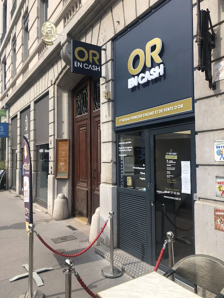 Or d’investissement en boutique Or en Cash