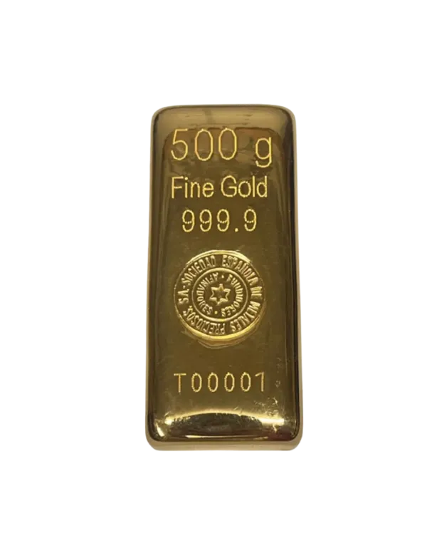 Lingot Or 500 grammes SEMPSA