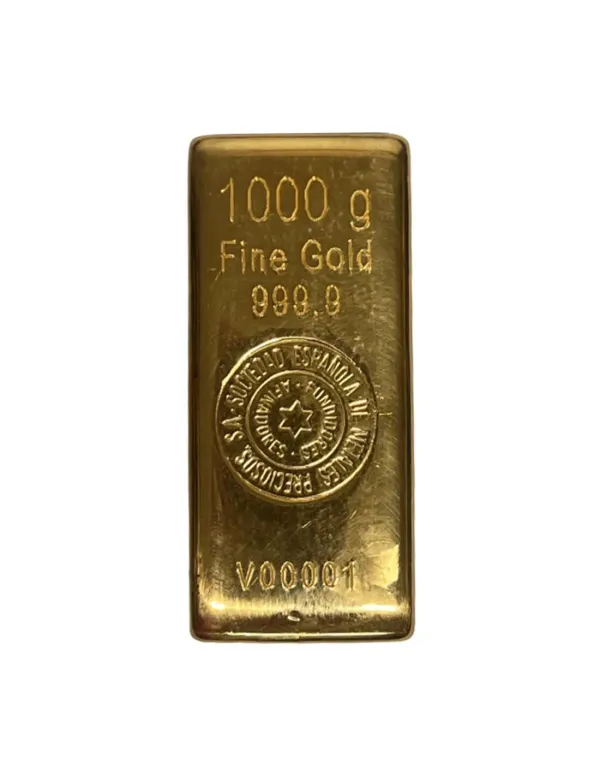 Lingot Or 250 grammes SEMPSA