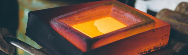 Recyclage des métaux précieux : fonte de l’or