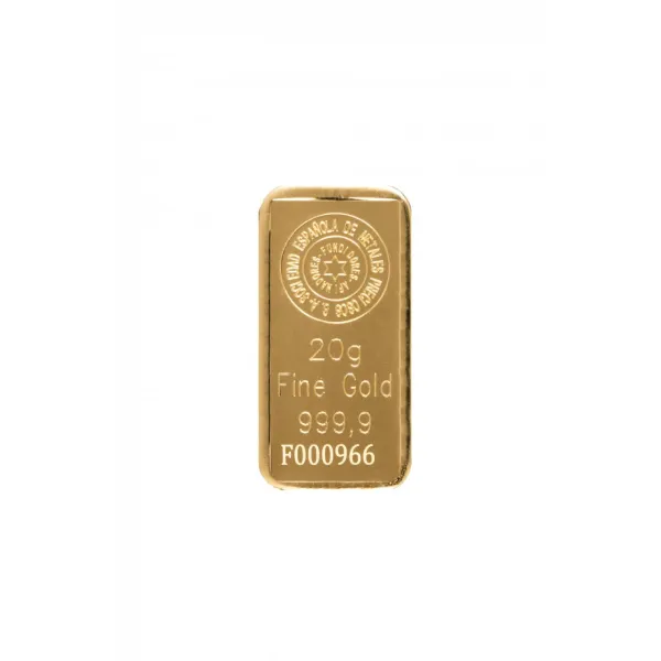 Lingot Or 20 grammes SEMPSA