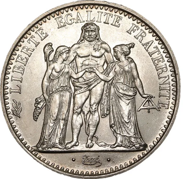 Pièces Argent 10 Francs Hercule - Lot de 10 pièces